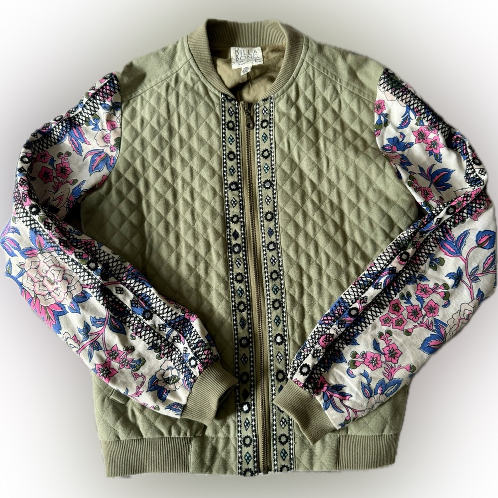 Billabong quilted jacket